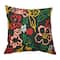 Hello Honey® Multicolor Square Jaunty Floral Printed Pillow Cover